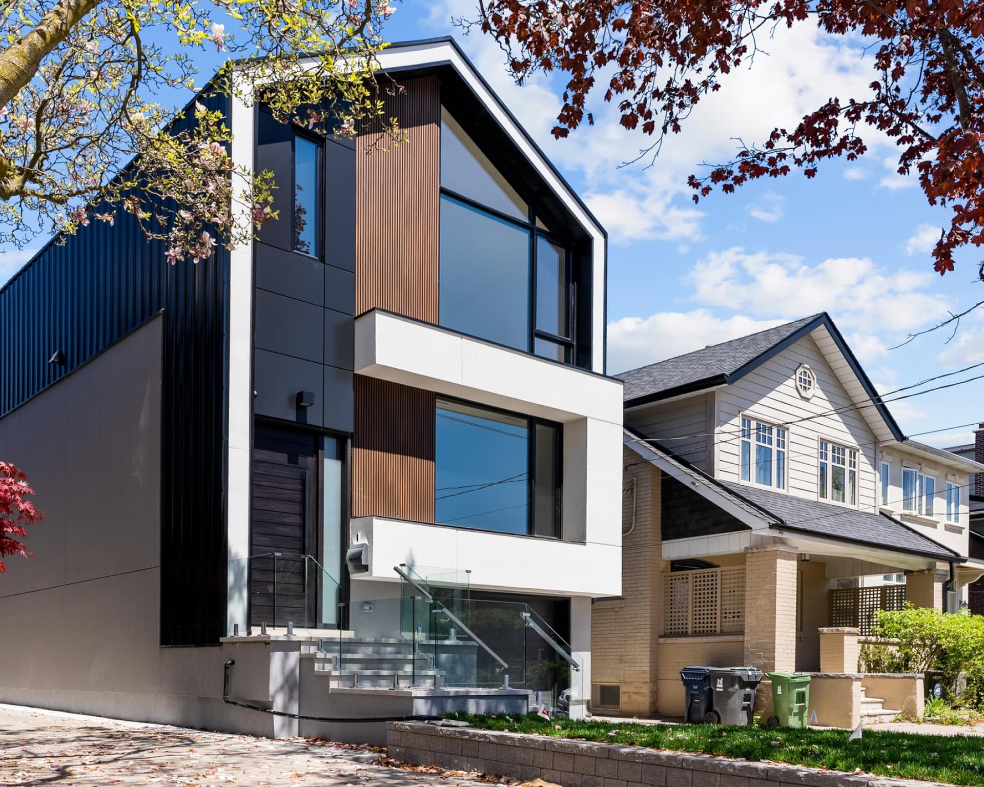 Modern property exterior